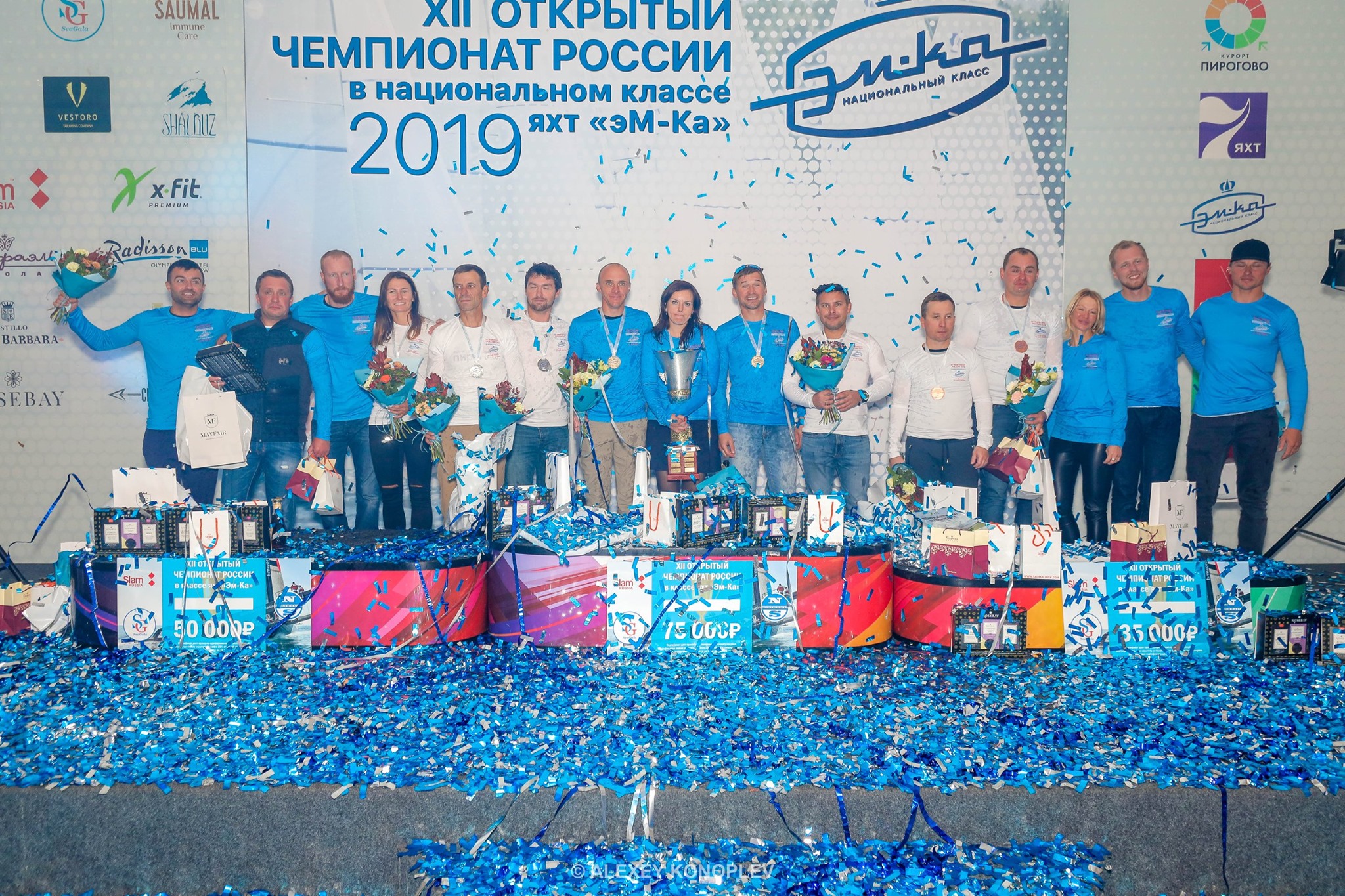 яхта эМ-ка, яхт-клуб ПИРогово, Чемпионат России 2019